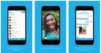 Skype for iPhone promo