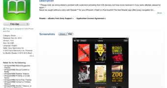 Reader – eBooks from Sony on the App Store