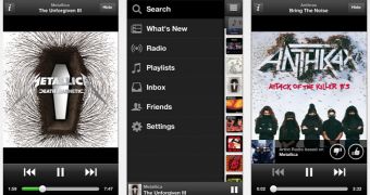 Spotify Mobile screenshots