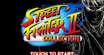 Street Fighter II Collection welcome screen