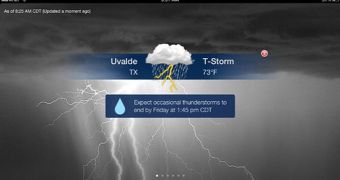 The Weather Channel for iPad screenshot