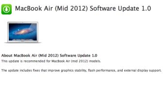 MacBook Air update