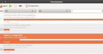 Transmission torrent client on Ubuntu