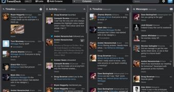 TweetDeck OS X interface