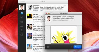 Twitter 2.2 OS X demo