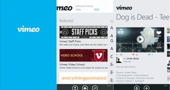 Vimeo for Windows Phone 8