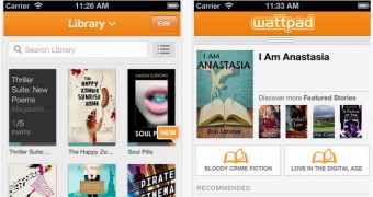 Wattpad eBook Reader screenshots