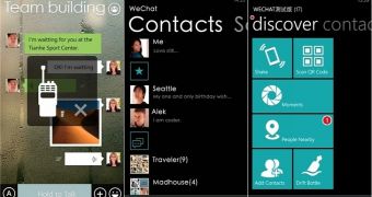 WeChat for Windows Phone