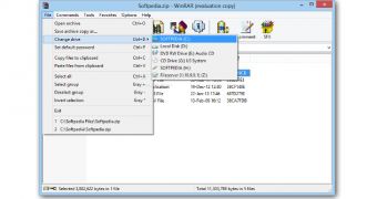 The new version of WinRAR fixes bugs and comes with new options