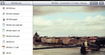 WinZip iOS screenshot