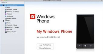 Windows Phone 3.0 screenshot