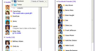 Yahoo Messenger 11 Beta with Facebook and Twitter integration