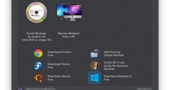 Parallels Desktop for Mac offers option to download Windows 8 "free"