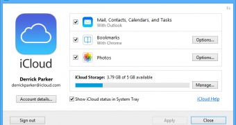 download icloud control panel for windows 10