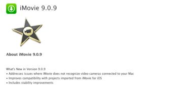 iMovie 9.0.9