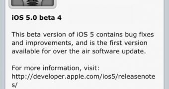iOS 5 served as over-the-air (OTA) update
