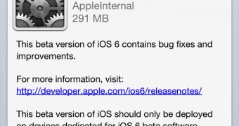 iOS 6 Beta 2 OTA update