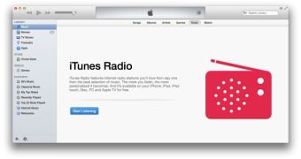 iTunes Radio screenshot