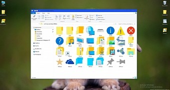 Windows 10 icons included in the pack