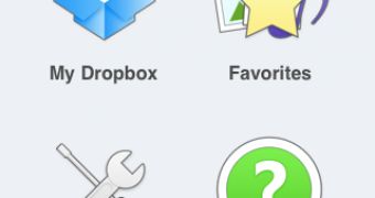 Dropbox UI facelift - screenshot