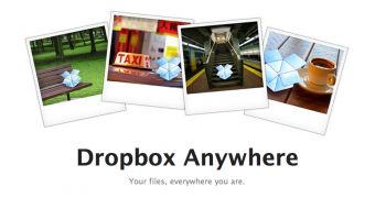 Dropbox Anywhere banner