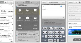 Mailbox iPhone screenshots