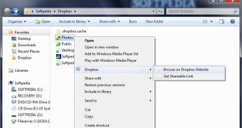 Dropbox is already available on "desktop" version of Windows 8
