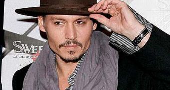 Johnny Depp takes a tumble outside restaurant in Hollywood, is caught on tape