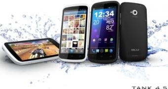 Dual-SIM BLU Tank 4.5 and Studio 5.3 II Jelly Bean Phones Go on Sale in the US