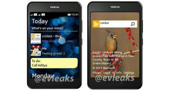 Nokia Asha 504 press render