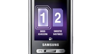 Dual-SIM Samsung D980 Isis