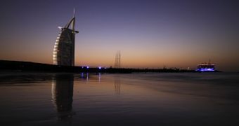 Burj al Arab and 360 degree club. Dubai wants to make sure that its future development will highlight its environmental awareness; therefore, a giant solar park is considered an ideal investment