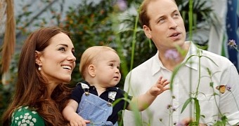 Kate Middleton and Prince William are expecting a second child; seen here with their son Prince George