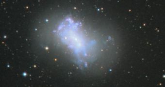 Image showing NGC 4449 and its companion