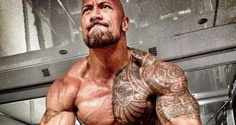Dwayne Johnson manages to flex his muscles on top of the highest grossing actors of 2013