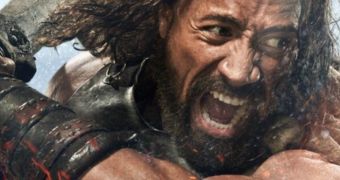 The Rock wore a fake beard made of actual yak hair for “Hercules: The Thracian Wars”