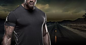 Promo pic for Dwayne Johnson’s movie “Faster”