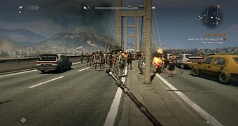 A bridge of walking corpses