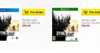 Dying Light for PS4 and Xbox One