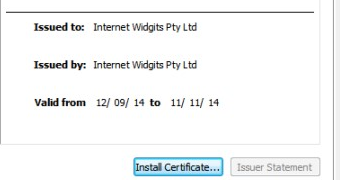 Malware uses its own digital certificate