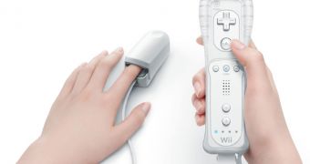 This is the Wii Vitality Sensor