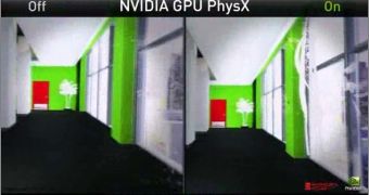 Comparison video with NVIDIA PhysX turned on and turned off