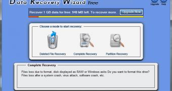 EASEUS' Free Data Recovery Wizard