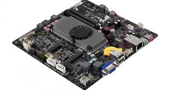 ECS NM70-TI mini-ITX motherboard