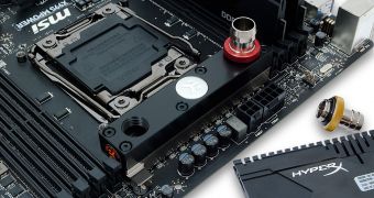 EK Launches Water Block for MSI X99 MPower Motherboard MOSFET