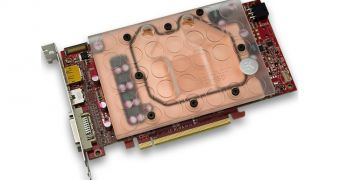 EK Water Cooling EK-FC7850 Water Block for AMD Radeon HD 7850 Video Cards (Click to enlarge)