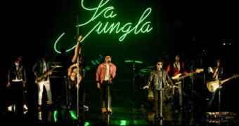Bruno Mars performs “Gorilla” at the MTV European Music Awards 2013