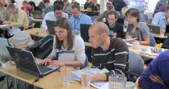 Students at the 2010 ESA International Global Navigation Satellite Systems (GNSS) Summer School