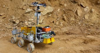 The ExoMars rover prototype