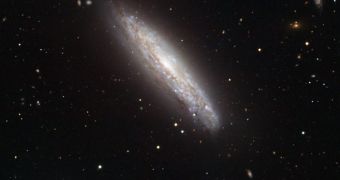The new ESO photo of NGC 4666, captured with the WFI